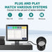 NETUM NT-A5 Desktop 2D QR Barcode Scanner — Hands‑Free USB Omnidirectional Reader