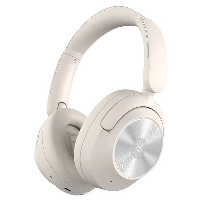 Focus A6 - ANC Wireless Bluetooth 6.0 Headphones, 48dB Hybrid Active Noise Cancelling, Over Ear, Hi-Res Audio, LDAC, Built-in Mic, APP Control - Perfect for Commuting, Work, Travel, and Immersive Music Lovers