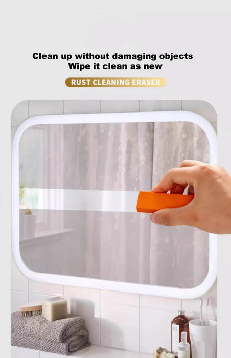 XMSJ Magic Eraser Easy Limescale Eraser Rubber Household Kitchen Cleaning Tools Toilet Rust Brush Bathroom Glass Rust Remover