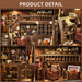 Secret Attic Book Nook Kit — 3D Wooden DIY Bookend with Light Effect