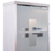 Lockable Wall‑Mounted Medicine Cabinet with Safety Glass Door, Silver, 48cm