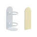 Punch-Free Wall-Mounted Toothbrush Holder — Wrought Iron, Compact Wall Storage