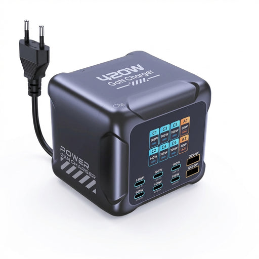 420W GaN PD3.1 PPS Fast Charging Station with Digital Display — up to 140W USB‑C