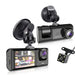 1080P Dual Dash Cam — Front and Interior with IR Night Vision