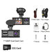 1080P Car Dash Cam — 2/3‑Channel Front, Inside & Optional Rear Camera with Night Vision