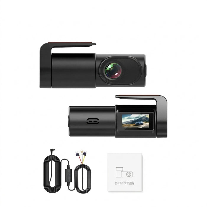1080p WiFi Dash Cam — Night Vision, 120° Wide Angle & 24H Parking Mode