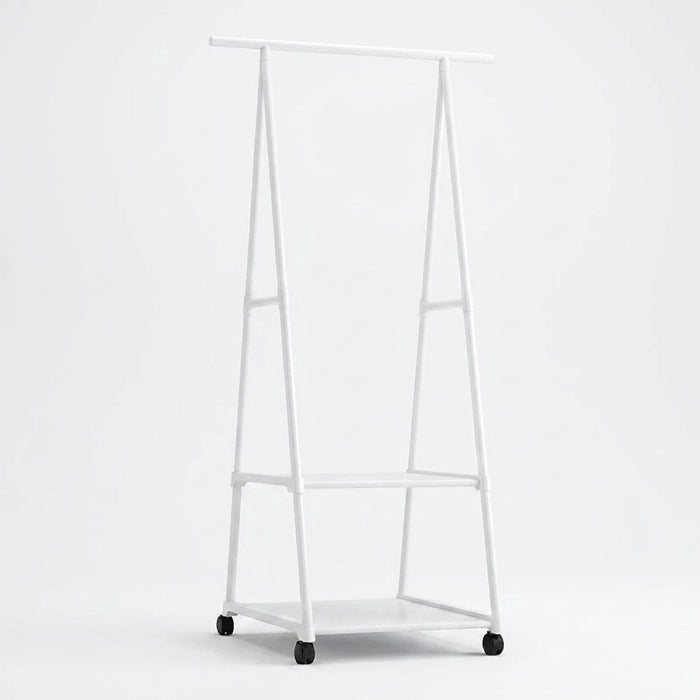 Multifunctional Move Coat Rack Stand – Simple Plastic Clothes Hanger for Porch, Bedroom, Corridor, Dormitory