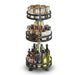Rotating Kitchen Organiser — 360° Stainless Steel Turntable, 1/2/3-Tier (10-inch)