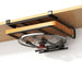 Under-Cabinet Kitchen Organiser Rack with Hooks — Holds Paper Towels, Cutting Boards & Lids