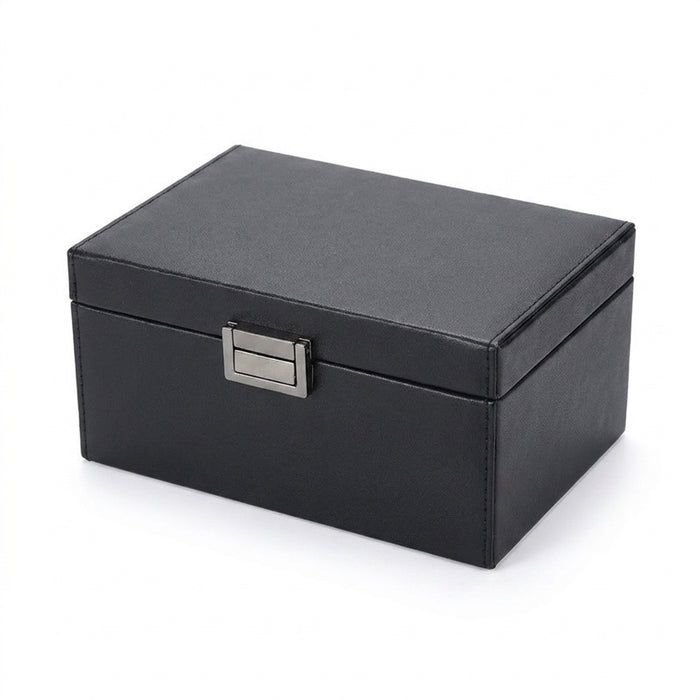 Faraday Key Fob Protector Box — RFID Signal‑Blocking Car Key Shield with Leather Finish