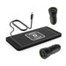 Wireless Car Charging Pad for iPhone 16/15/15 Pro Max, 14–X & Samsung S24/S23 — Silicone Pad, 15W Fast Charge